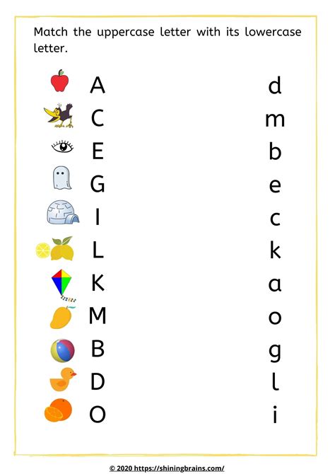 Abc worksheets for kids