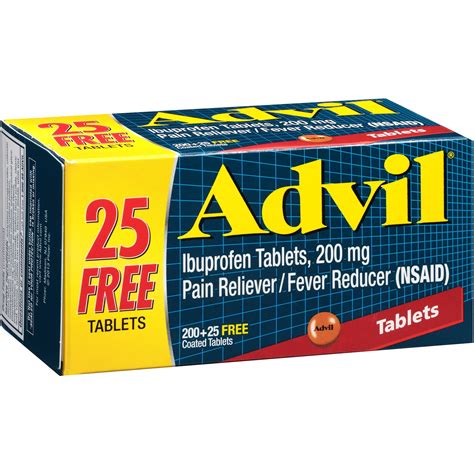 Advil американские таблетки