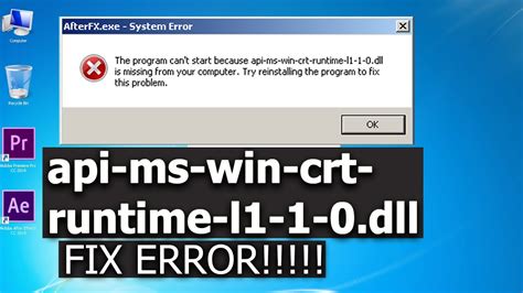 Api ms win crt runtime l1 1 0 dll ошибка как исправить