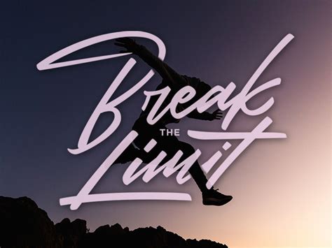 Break the limit скачать