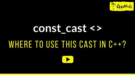 Const cast c