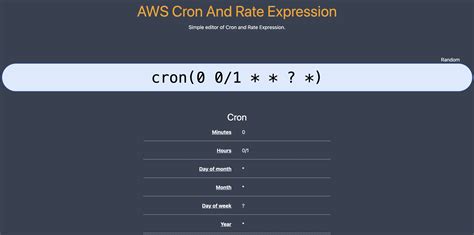 Cron expression
