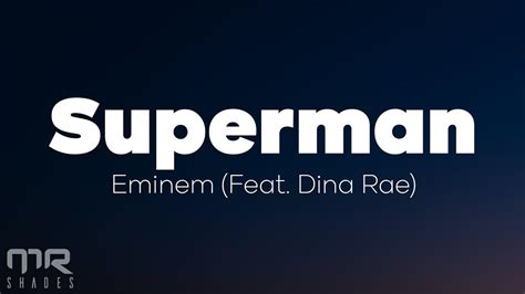 Eminem superman текст