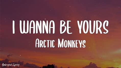 I wanna be your arctic monkeys