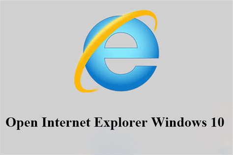 Internet explorer windows 10