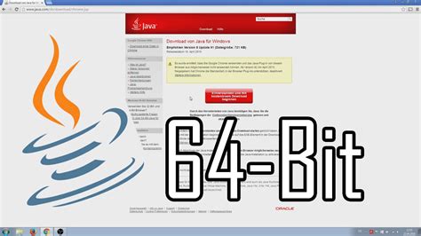 Java 64 bit windows 7