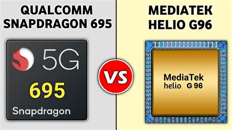 Mediatek helio g96 vs snapdragon 695