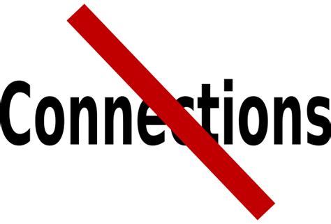 No connect