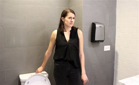 Pooping girl toilet