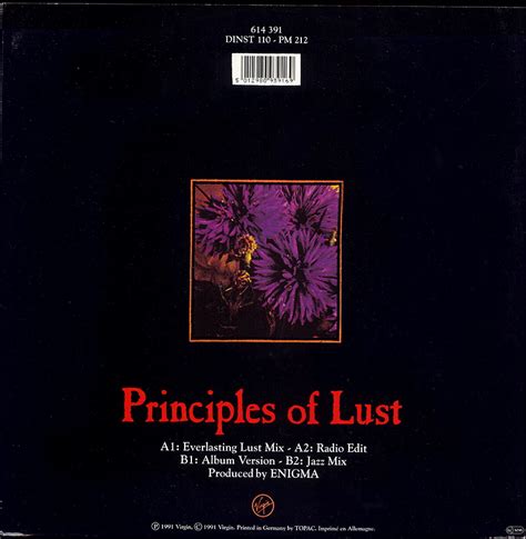 Principles of lust