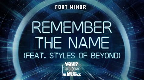Remember the name feat styles of beyond