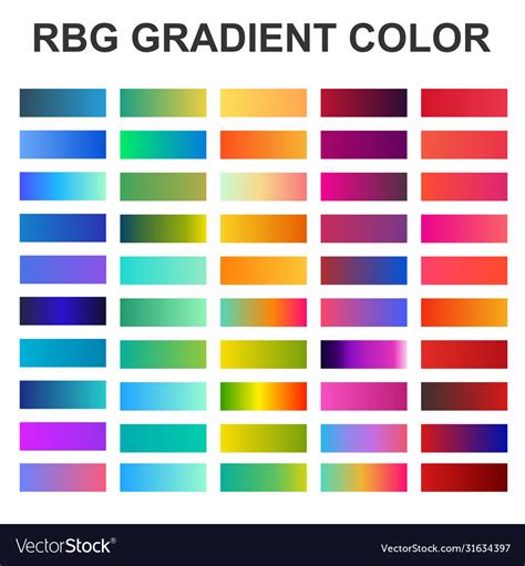 Rgb gradient creator