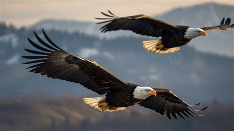 Two eagles